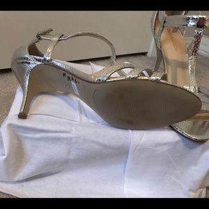 Enzo Angiolini Silver Shoes